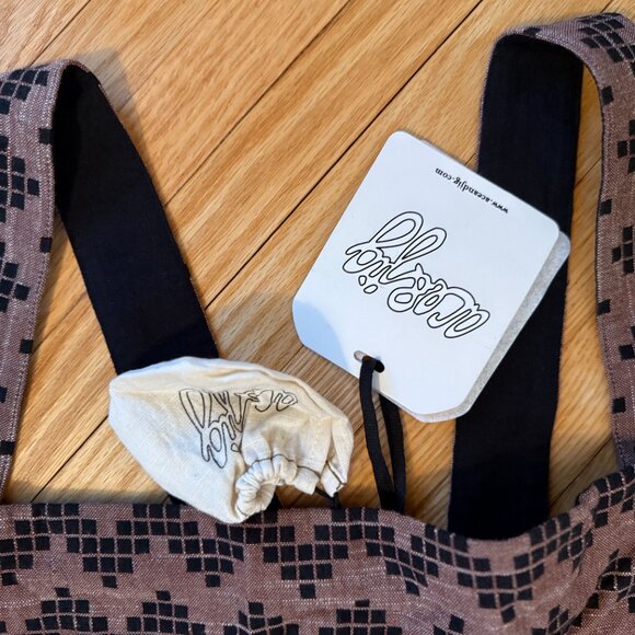 ACE & JIG "Huck" shortall in herringbone, Size 2X, NWT - Picture 5 of 8